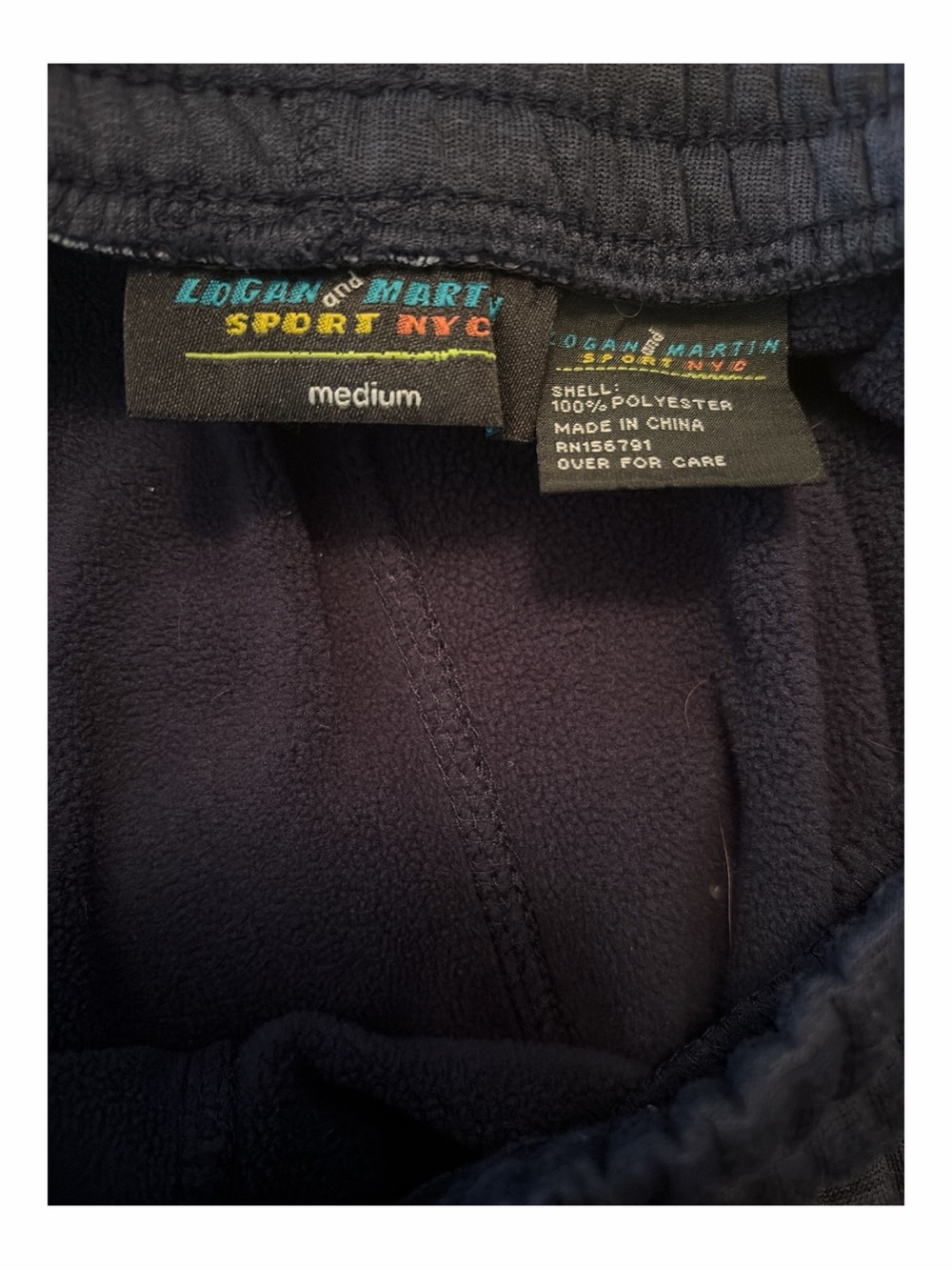 Women's Dark Blue Zip-Pocket Jogger Pants - Lightweight Comfort - Picture 5 of 5
